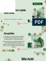 Emulsification Lipids