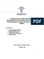 Estres Académico en Bachilleres-Actualizado