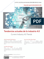 Tendencias Actuales de La Industria 4.0: Current Lndustry 4.0 Trends