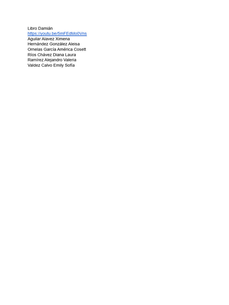 Libro Damián | PDF