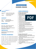 CV Dhaniel Exaudi