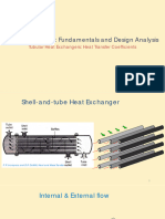 H in Tubular HXs