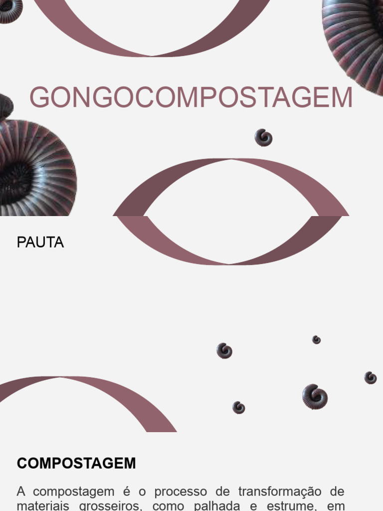 Gongocompostagem e o Papel do Gongolo | PDF | Composto | Desperdício