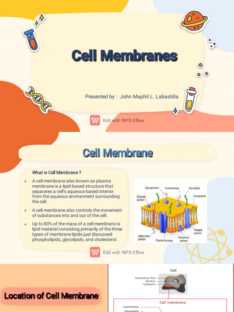 Cell Membrane | PDF | Cell Membrane | Lipid