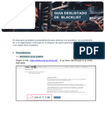 Guia Deslistado de BLACKLIST