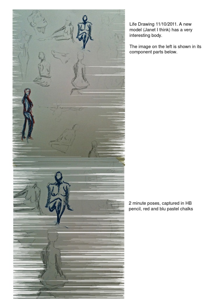 Life Drawing Session Insights and Techniques | PDF | Language Arts ...