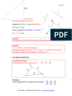 Somme de Vecteurs