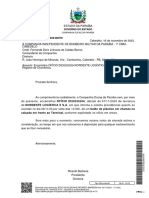 OFÍCIO #DOC-OFI-2023/00070: Governo Do Estado