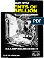 Space Opera Agents of Rebellion