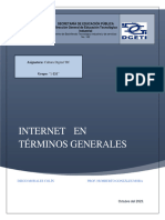 Internet en Términos Generales Proyecto