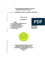 Laporan Praktikum Mektan Kelompok 6 Paling Terbaru