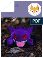 Gengar Pattern by Palefoxcrafts V01