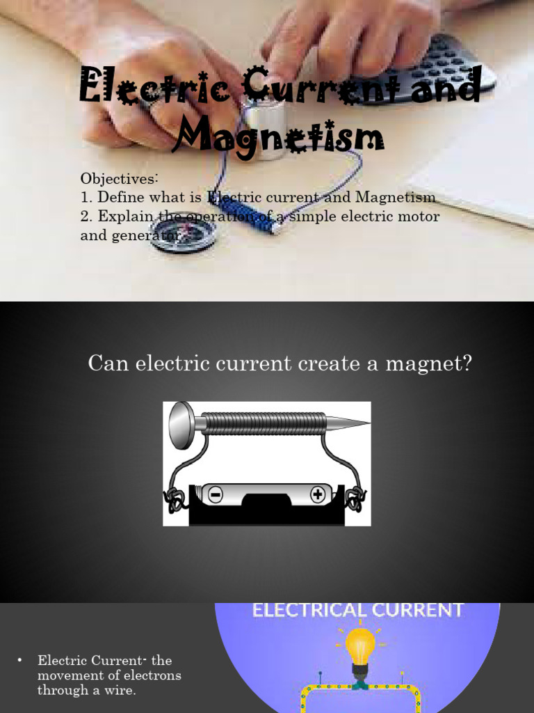 2 PDF Electric Generator Electric Motor