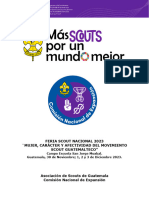 Ficha Técnica Feria Scout Nacional 2023