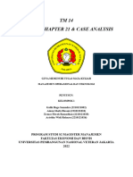 Ch.21 & Case Manajemen Operasional