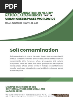 Soil Contamination