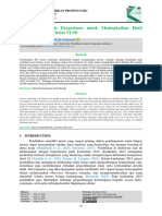 Jurnal Jurnal Terbaru Penerapan Metode Ekperimen