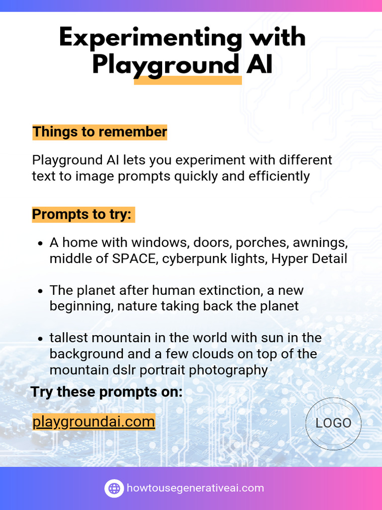 Experimenting with Playground AI Prompts | PDF
