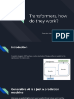 Transformers, How Do They Work?: Generative AI To Create Content