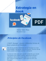  Una Estrategia en Facebook