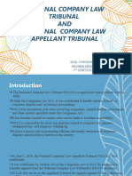 Company Law (NCLT and Nclat)