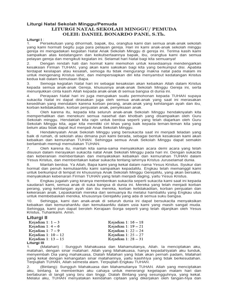 Bacaan Liturgi Hari Ini, 21 Desember 2025, Minggu Adven Jelang Natal