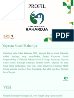 Profil Yayasan Sosial Rahardja 2021