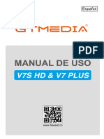 GTMEDIA-V7S V7PLUS-User Manual-Español