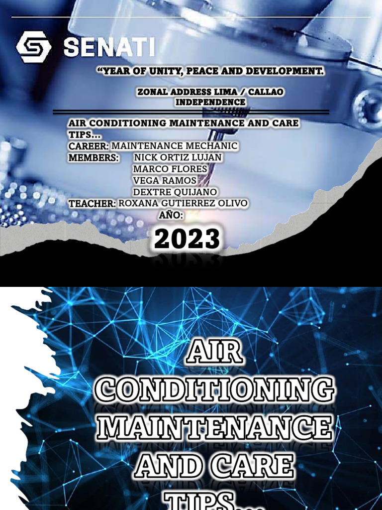 Air Conditioner Maintenance Guide | PDF | Air Conditioning | Thermostat