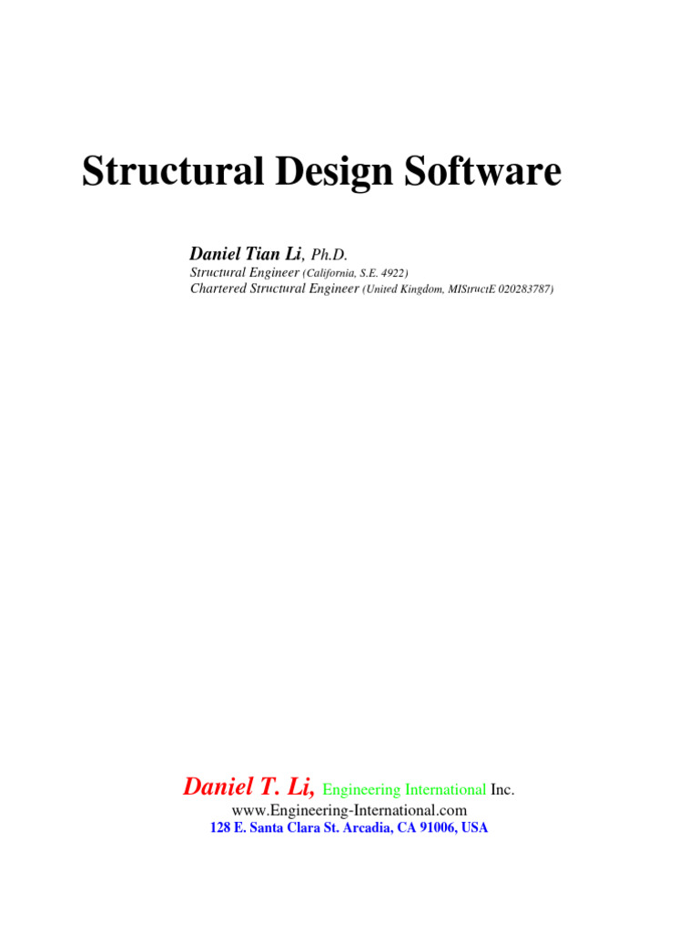 Structural Design Software Tools | PDF | Beam (Structure) | Truss