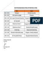 Contoh Jadwal Workshop (Bahasa Jepang)