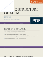 Topic 2 Structure of Atoms