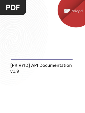 PrivyID API Documentation v1.9
