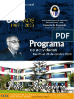 Programa de Aniversario