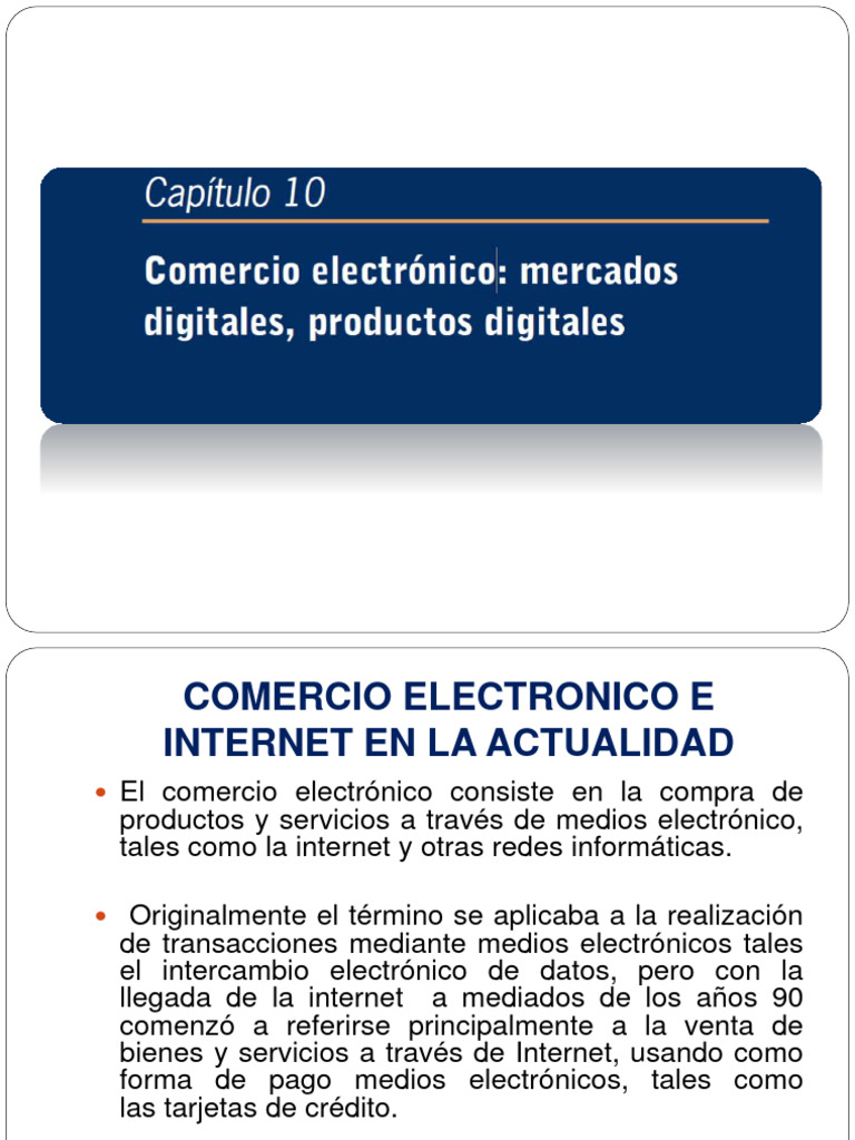 Comercio Electrónico: Claves y Modelos | PDF | Comercio electrónico ...