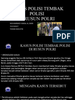 Kasus Polisi Tembak Polisi