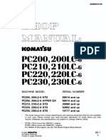 PC200-6 STD - Shop Manual