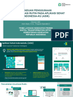 Panduan Penggunaan ASIK Imunisasi Rutin