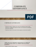 Corporate Governance