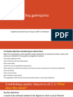 Xoş Gəlmişsiniz: Təqdimatı Hazırladı Anar Hacıyev, QHSE Coordinator