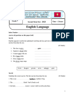 English-Grade 7 - Paper I & II
