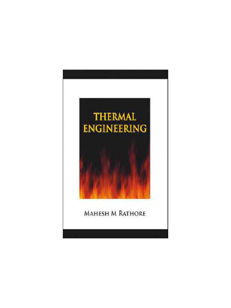 Thermal Engineering by Mahesh Rathore Compress | PDF