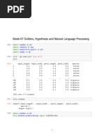 Outliers, Hypothesis and Natural Language Processing