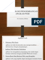 Metodologi Pengembangan Aplikasi Web: Siti Asmiatun, M.Kom