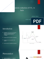 PC Redn of CO2 To Fuels