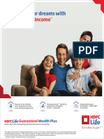HDFC Life Guaranteed Wealth Plus Brochure