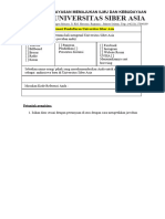 Form Informasi Pendaftaran Universitas Siber Asia