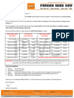 HDPE Blow Mold Standard Quote