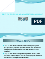 TOEFL Introduction
