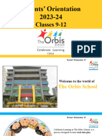 New Parents' Orientation - Class 11 - (15 July 2023-2024)